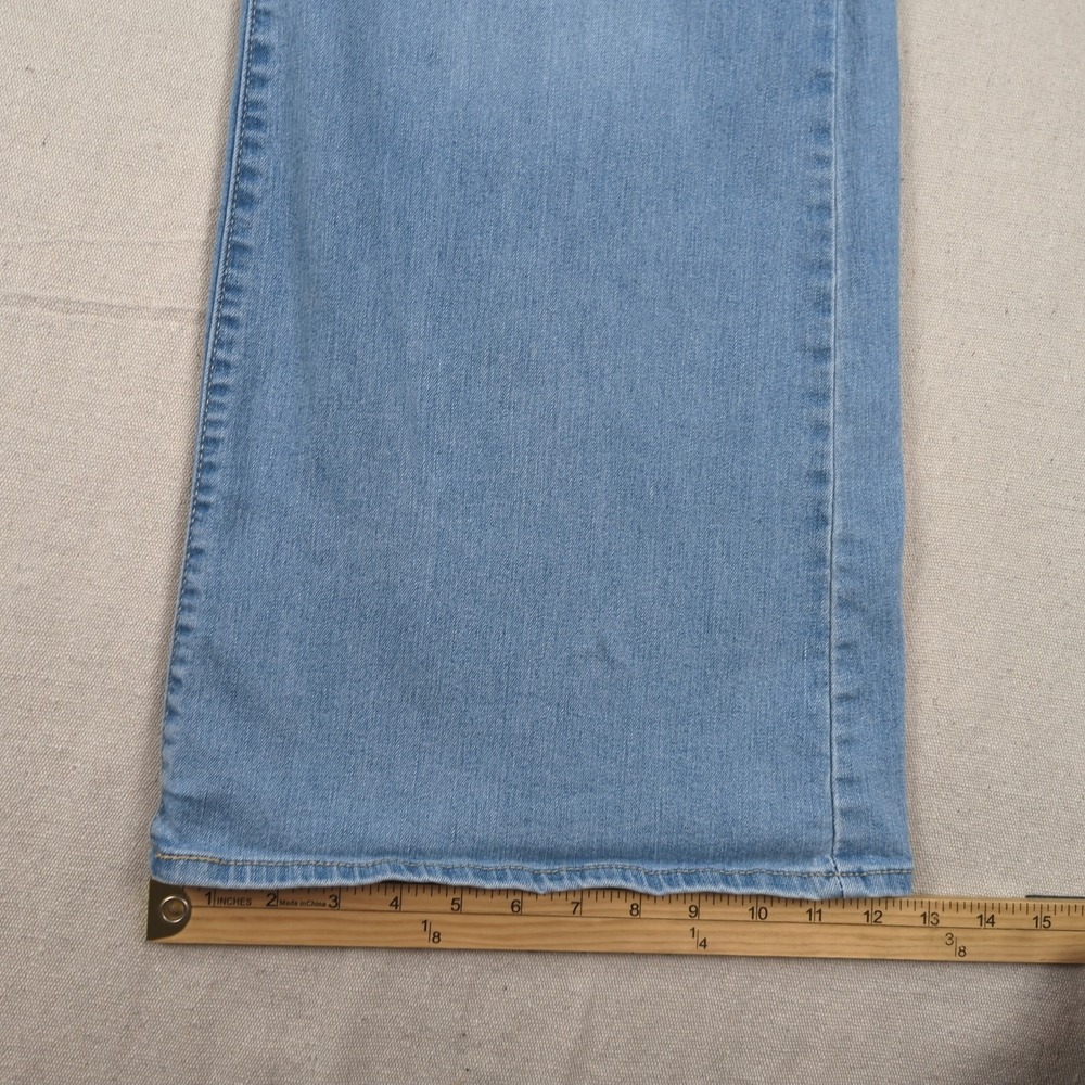 Levis Jeans Womens 30 Blue 318 Shaping Wide Leg Stretch Light Wash Boho - Picture 5 of 16